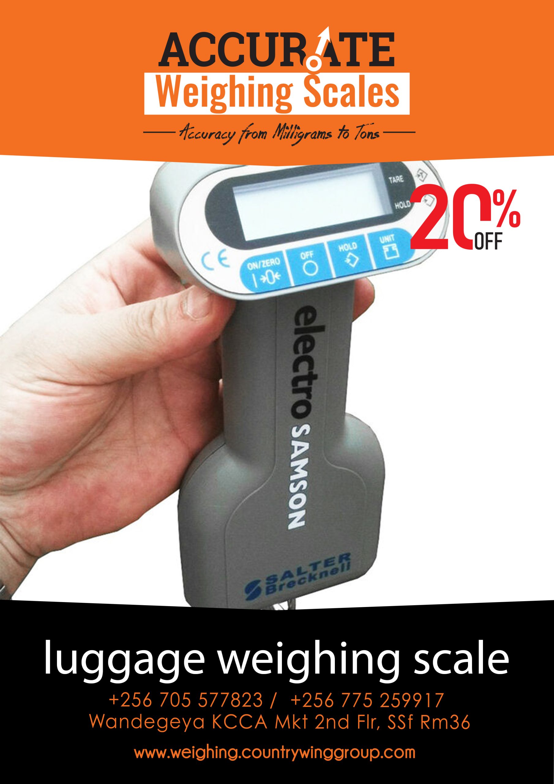 luggage weighing scale