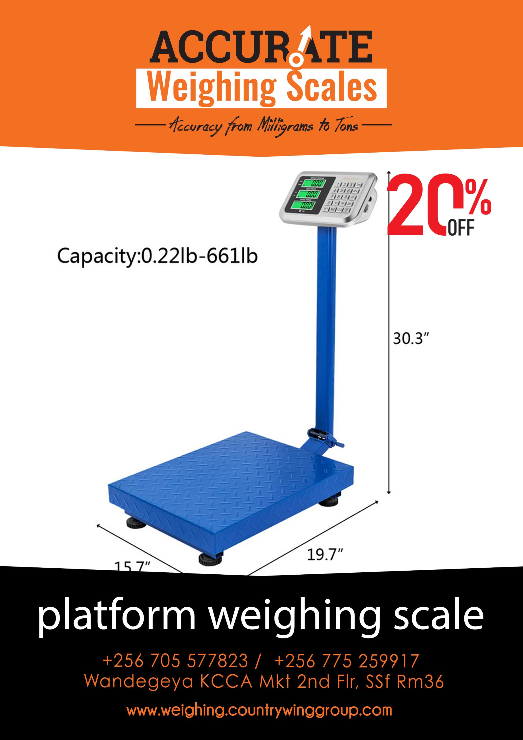Platform weighing Scales 