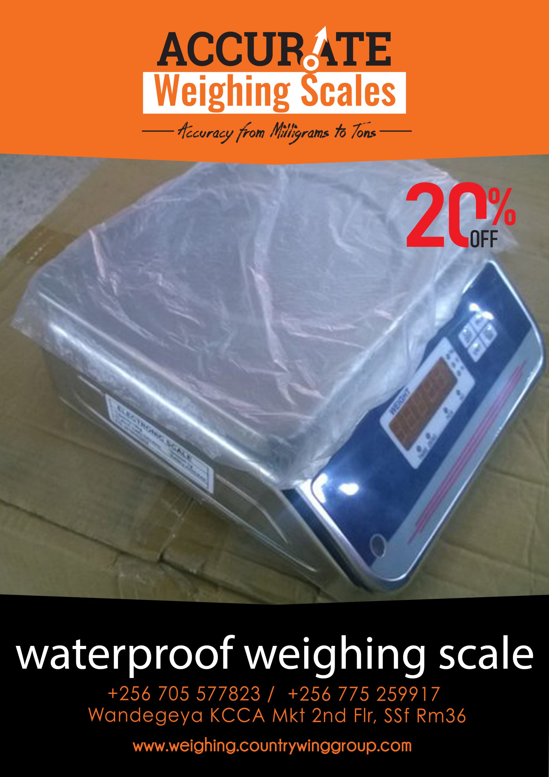 waterproof weighing scale 