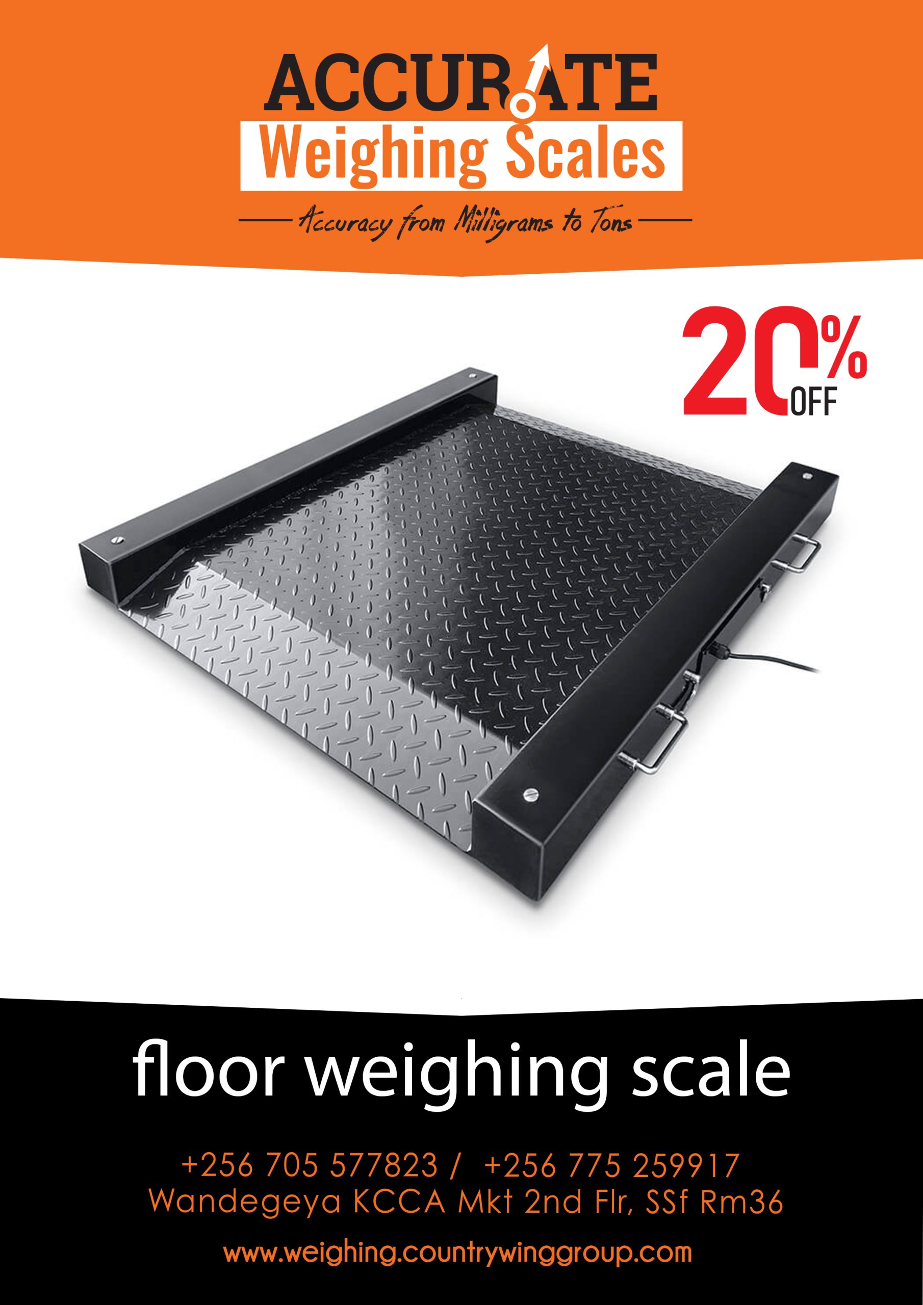industrial floor scale 