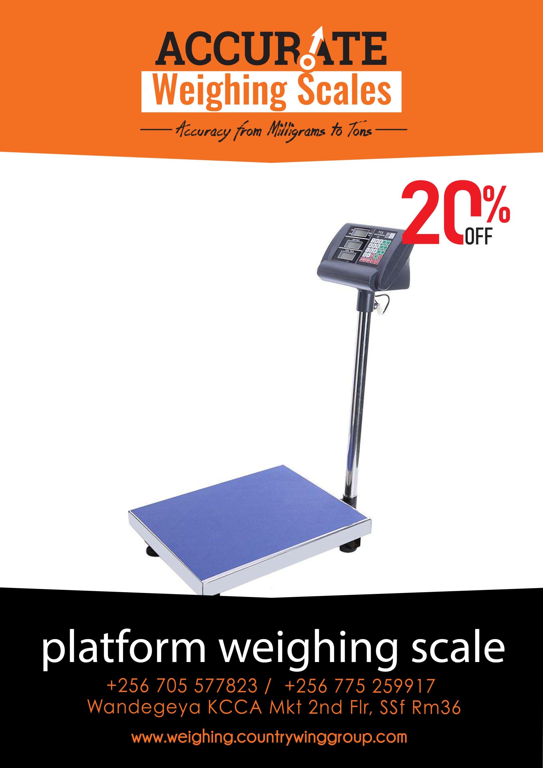 Platform weighing Scales