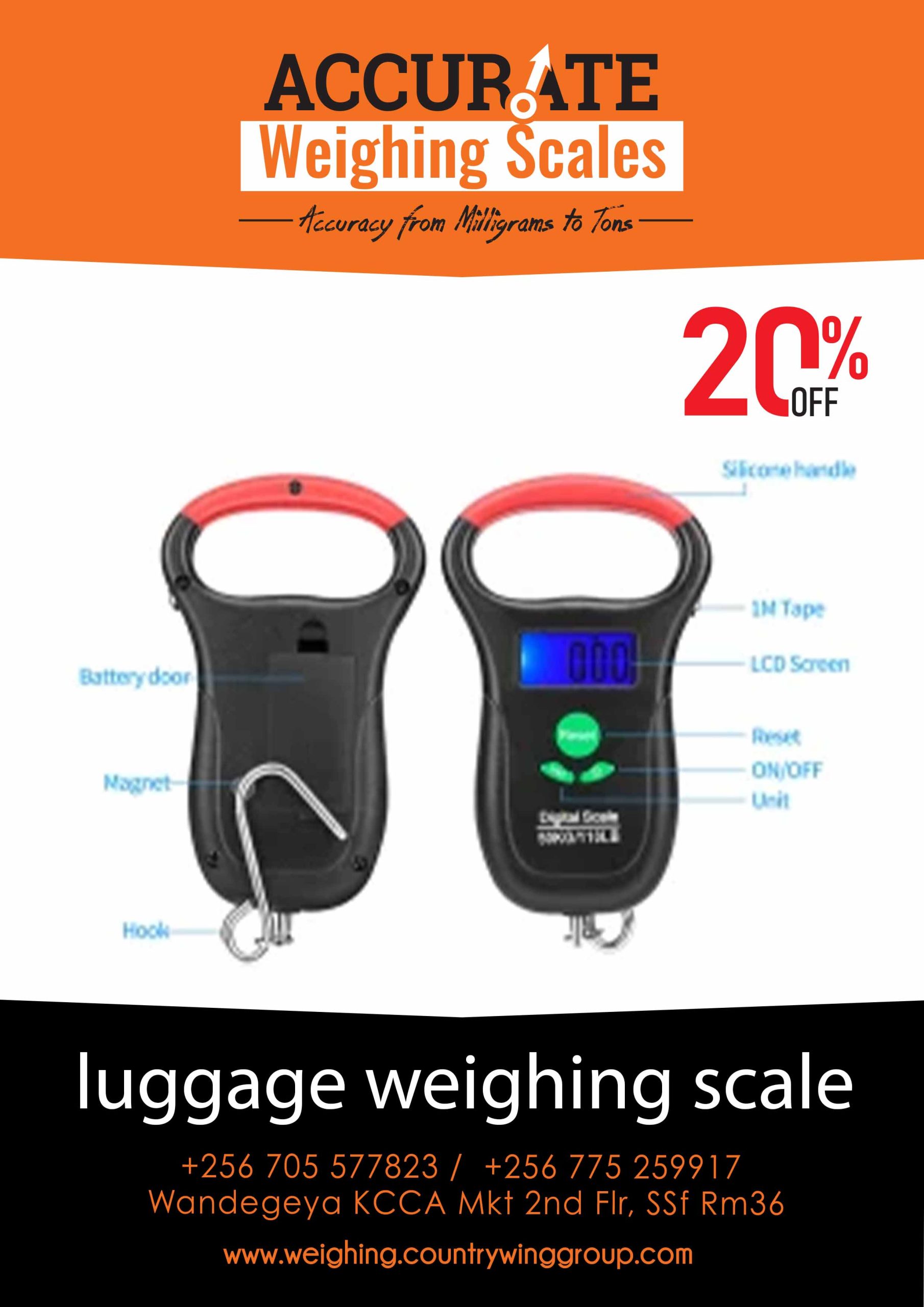 luggage weighing scale