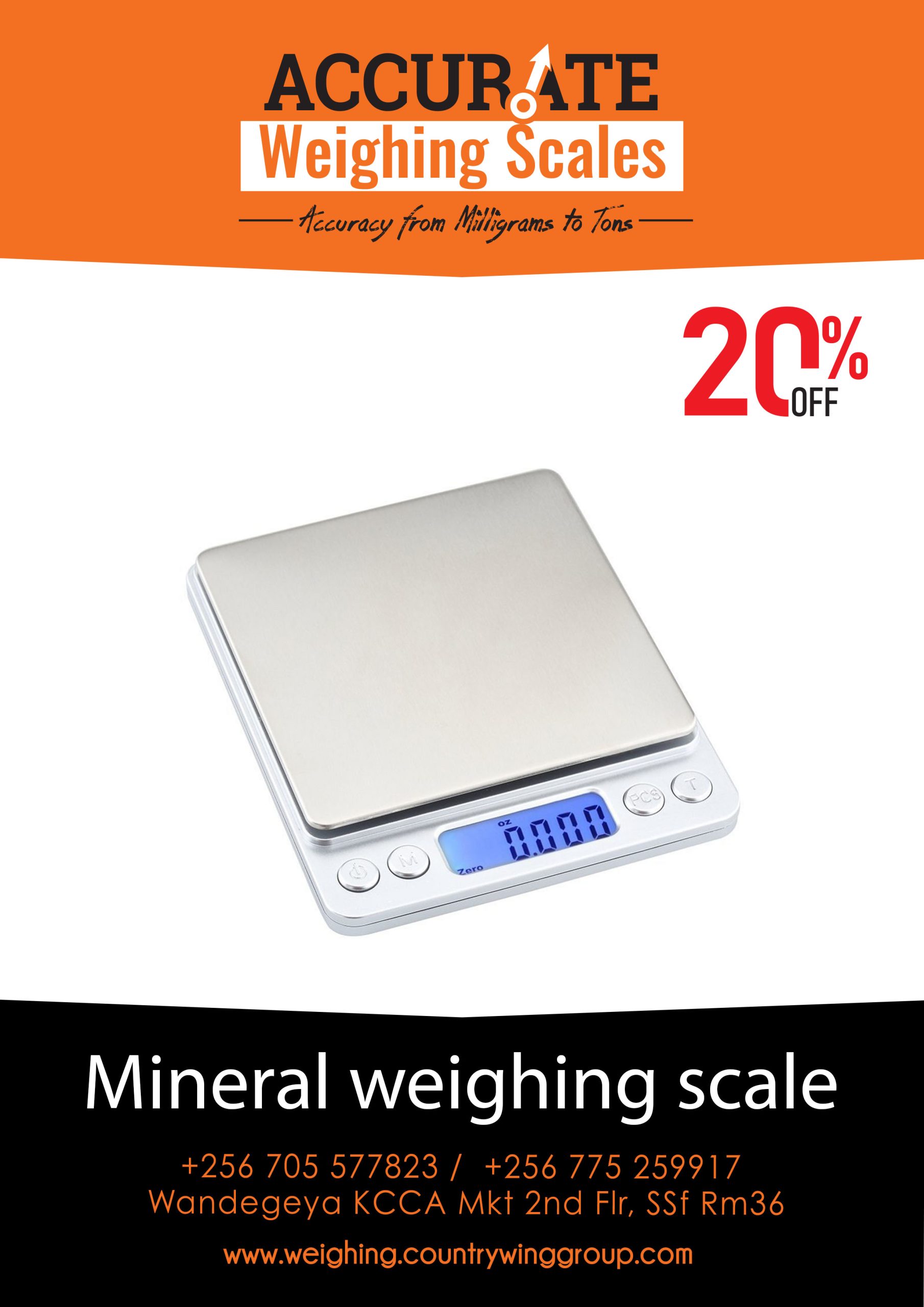 mineral weighing scale