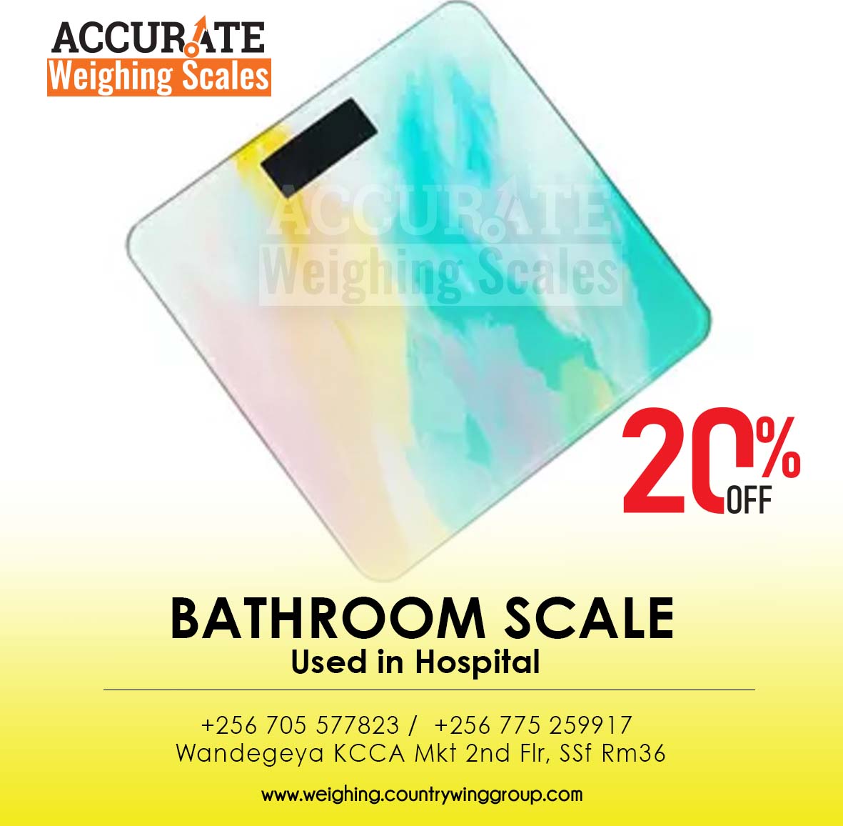 Bathroom Weighing Scale