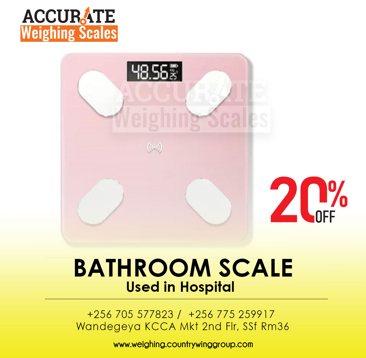 Bathroom Weighing Scale