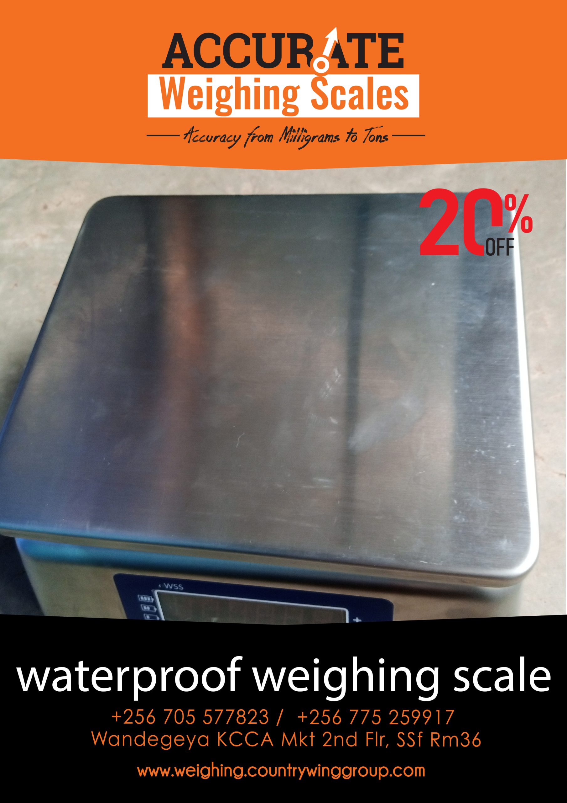 Waterproof Housing Scale