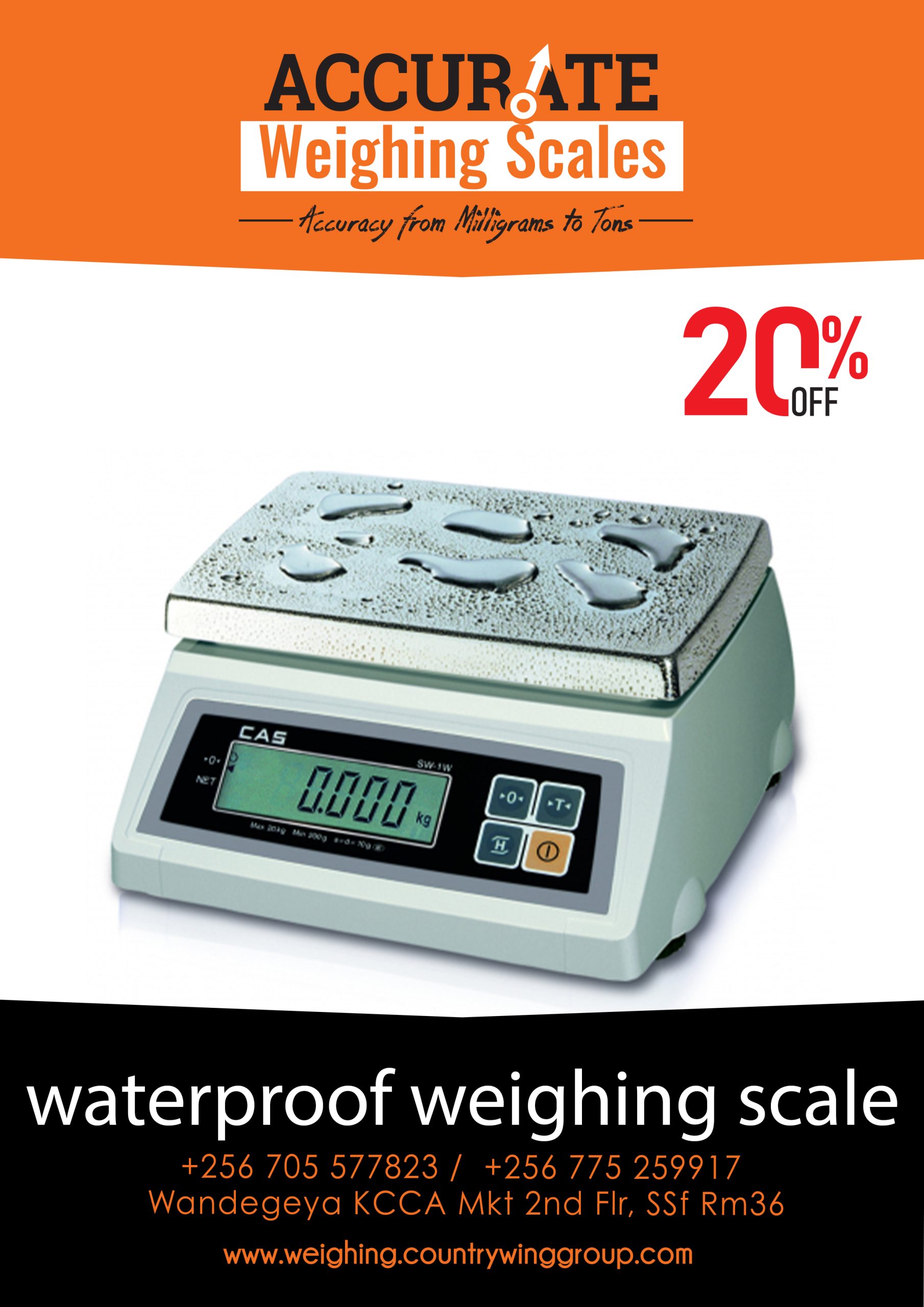 Waterproof Housing Scale